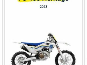 HUSQVARNA FC 450 HERITAGE 2023 — EXCELENTE ESTADO CASCAIS E ESTORIL