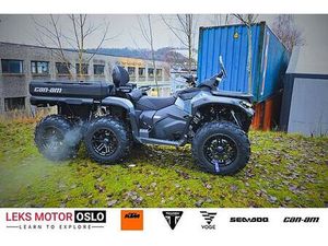 CAN-AM OUTLANDER 6X6 DPS 850 – NY! LED-BAR, KONSOLL M/VINDSKJERM & EKSTRA RYGGELYS
