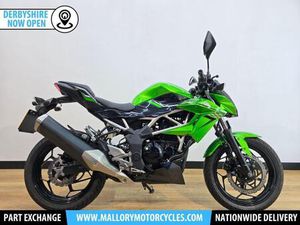 KAWASAKI Z125 GREEN 2021 - LOW MILEAGE, ABS, DATATAG, LEARNER LEGAL CBT