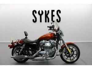 2014 HARLEY-DAVIDSON XL883L SPORTSTER SUPER LOW IN CUSTOM BURNT ORANGE FLAKE