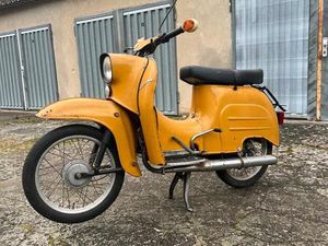 SIMSON SCHWALBE KR 51/1 DDR PAPIERE PATINA ORIGINALLACK MOPED
