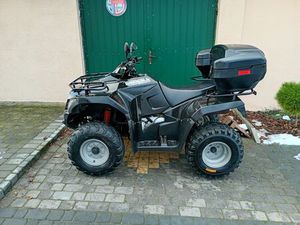 QUAD KYMCO MXU 300 HOMOLOGACJA LADNY STAN POBIEDZISKA