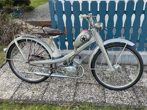 NSU QUICKLY N 3,1 LITER TANK LICHTGRAU 1955 WEIHNACHTSGESCHENK?!