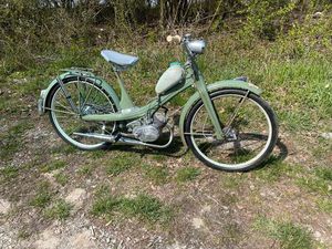 NSU QUICKLY N KLEINER TANK JADEGRÜN 1959