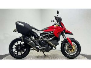 DUCATI HYPERSTRADA 2013 12K SUPER NAKED SUPERMOTO WARRANTY MOT SERVICED 821 CC