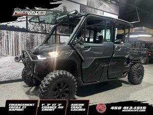 2023 CAN-AM DEFENDER MAX HD10 LIMITED CAB **SEULEMENT 2799KM!!**