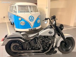 HARLEY DAVIDSON FAT BOY S GRIS NARDO + OPTIONS