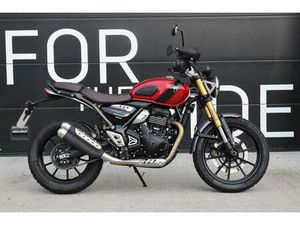 EX DEMO TRIUMPH SCRAMBLER 400 X FOR SALE IN WATFORD