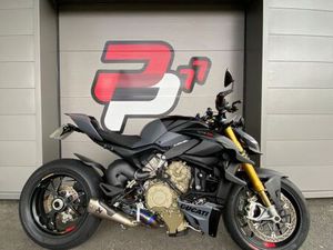 DUCATI STREETFIGHTER V4S GREY NERO 2024 1103 CM3 | MOTO ROADSTER | 1 194 KM | NOIR | 77240 VERT ST DENIS