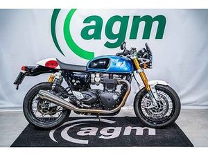 TRIUMPH TRIUMPH THRUXTON 1200 RS SPECIAL EDITION - RÅ KLASSIKER MED EKTE SPORTSFØLELSE!