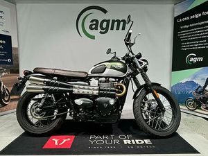 TRIUMPH STREET SCRAMBLER - NYSERVET OG KLAR FOR NYE EVENTYR!