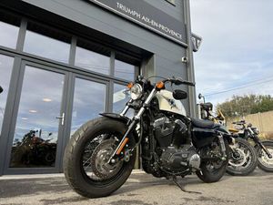 HARLEY-DAVIDSON SPORTSTER 1200 2015 1200 CM3 | MOTO CUSTOM | 4 000 KM | BLANC | 13240 SEPTEMES LES VALLONS