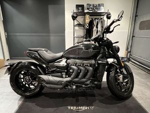 TRIUMPH ROCKET 3 R STORM 2025 2458 CM3 | MOTO ROADSTER | 1 341 KM | NOIR | 78310 COIGNIERES