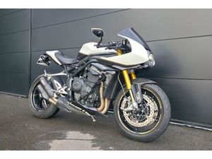 TRIUMPH SPEED TRIPLE 1200 RR 2023 1160 CM3 | MOTO ROADSTER | 19 380 KM | BLANC | 95610 ERAGNY