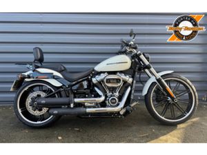 HARLEY-DAVIDSON SOFTAIL BREAKOUT 1868 2019 1868 CM3 | MOTO ROUTIÈRE | 16 550 KM | BLANC | 35520 LA MEZIERE