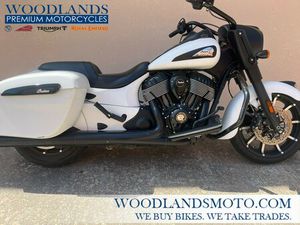 2020 INDIAN MOTORCYCLE SFLD DARK HORSE, WHITE SMOKE, 49ST DARK HORSE