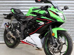 2020 20 KAWASAKI NINJA BX 125 AKFA ABS TRADE SALE 3143 MILES GREEN NEW MOT