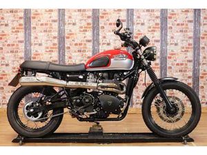 2015 TRIUMPH BONNEVILLE SCRAMBLER 865 - ONLY 6,422 MILES - LOADED WITH EXTRAS!