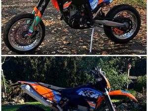 KTM EXCF 250, 2009 SUPERMOTO ENDURO MIELEC