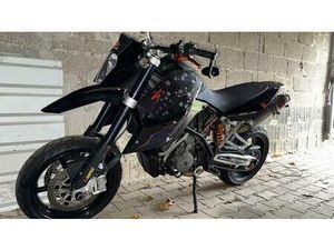 KTM 990 SM SUPERMOTO, GEPFLEGT, SPORTAUSPUFF
