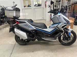 368G TESZTMOTORUNK 1270 KM 3HÓNAPOS SZÜRKE-KÉK 45L DOBOZ 17Z KÜLLŐS ELSŐ