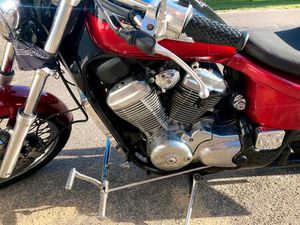 HONDA SHADOW VT 600, FALCON AUSPUFF, BOBBER, MOTORRAD