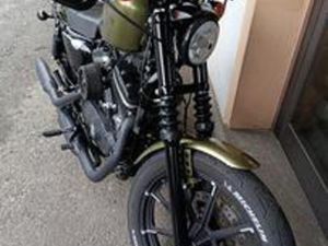 HARLEY-DAVIDSON 883 IRON - 2016 - GOLD OLIVE