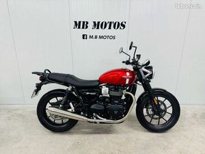 TRIUMPH STREET TWIN 900 CM3 BRIDÉE PERMIS A2