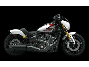 2025 INDIAN MOTORCYCLE 101 SCOUT WHITE MTLC WGRFX TEC 49ST BASE