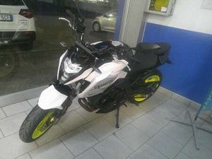 CFMOTO 650 NK NAKED + SCARICO + PORTATARGA RIALZATO BIANCO