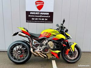DUCATI STREETFIGHTER V4 LAMBORGHINI N°537/630 AVEC LIGNE AKRAPOVIC (TVA RÉCUPÉRABLE)
