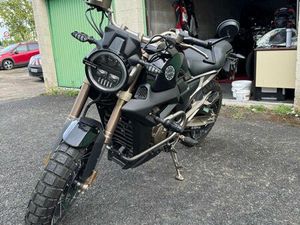 MOTO 125 ZONTES SCRAMBLER X ABS + SACOCHES CUIR