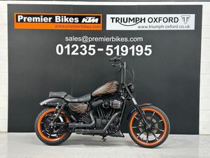 GORGEOUS LOW MILEAGE 2017/67 HARLEY-DAVIDSON SPORTSTER XL883N IRON MOTORCYCLE