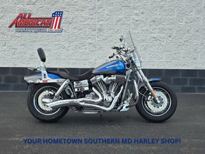 2009 HARLEY-DAVIDSON® CVO™ FAT BOB® GRANITE / BLUE