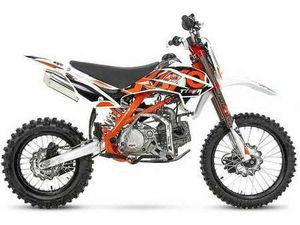 DIRTBIKE TT190R MIT 14/17 RÃ¤DER + E-START UND VOLL EINSTELLBARES FAHRWERK