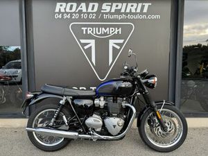 TRIUMPH BONNEVILLE T120 STEALTH 2024 1200 CM3 | MOTO ROUTIÈRE | 13 931 KM | BLEU | 83190 OLLIOULES