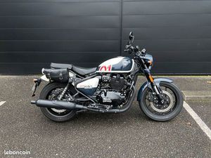 ROYAL ENFIELD SHOTGUN 650 ABS STENCIL WHITE 2024