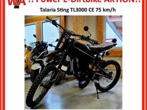 STING TL3000 CE 3000W V-MAX 75KM/H *OFFROAD* ELEKTRO DIRTBIKE CROSS ** FINANZIERUNG MÃ¶GLICH !! ** STATT 4999Â¬ NUR %%%