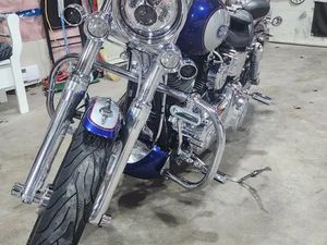 2006 HARLEY DYNA LOW RIDER, WITH ALL THE BLING