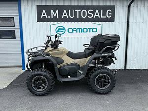 CFMOTO CFORCE 1000 OVERLAND - DEMOKUPP - ABS - VARME I SETE, HOLKER OG GASSTOMMEL - FANGERE - BAGASJEBOKS - VINDSKJERM - BUKPLATE