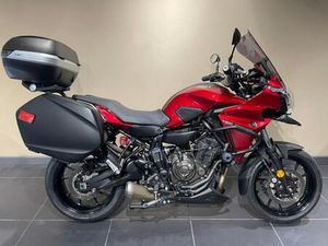 YAMAHA TRACER 700 RED WITH LUGGAGE MT07TR
