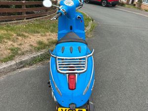PEUGEOT DJANGO 125 CC SCOOTER MOTORBIKE