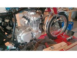 HONDA CB 350 F AUS ERSTER HAND + ERSATZTEILE KOMPLETT