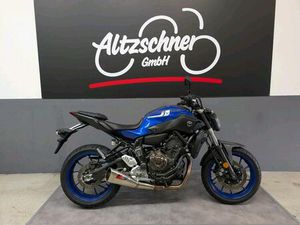 YAMAHA MT 07 SPORTAUSPUFF ZARD A2 ERST 10500KM