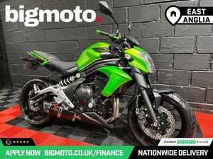 KAWASAKI ER-6N FINANCE SPECIALISTS APPLY NOW LOW RATE FINANCE DELIVERY AVAILABLE 649 CC
