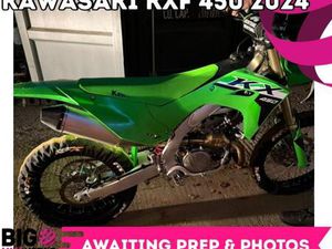 KAWASAKI KXF 450 2024 - ONLY 12 HOURS - STOCK & GREAT CONDITION