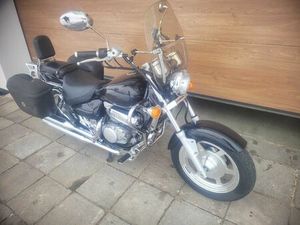 HYOSUNG GV 125 Z NIEMIEC KUFRY JAK SHADOW VT 125 BABIAK