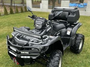 SUZUKI KINGQUAD 750. POJAZD ROLNICZY. ZAREJESTROWANY. SIECIEŃ-RUMUNKI