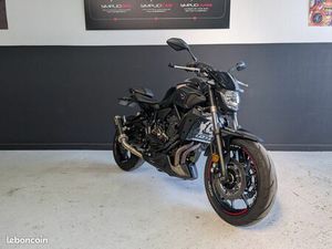 YAMAHA MT07 700 FULL BLACK GARANTIE 12 MOIS PERMIS A2