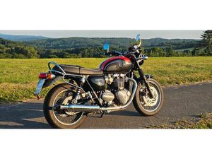 TRIUMPH BONNEVILLE T120 - STORM GREY INKL. ORIG. ZUBEHÖ